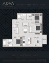 Three Bedroom Two Bath Pollock 2 Floor Plan Three Bedroom Two Bath Pollock 2 floor plan at Arya Peachtree, Atlanta, 30309